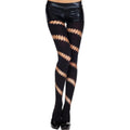 Collant Legging Noir Opaque Sexy Ouvertures Asymétriques