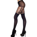 Collant Noir Effet Bas