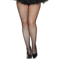 Collants Résille Noirs Grande Taille Femme Ronde