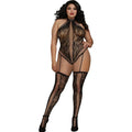 Combinaison Grande Taille Dentelle Body String
