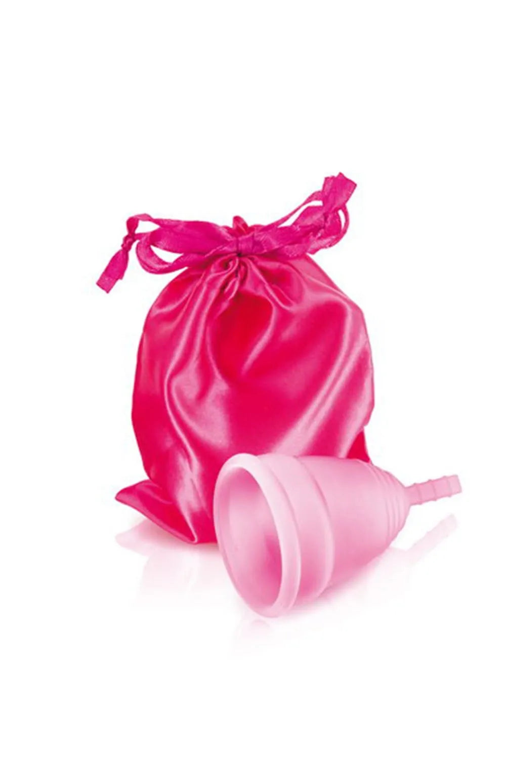 Coupe Menstruelle Rose Silicone Taille L