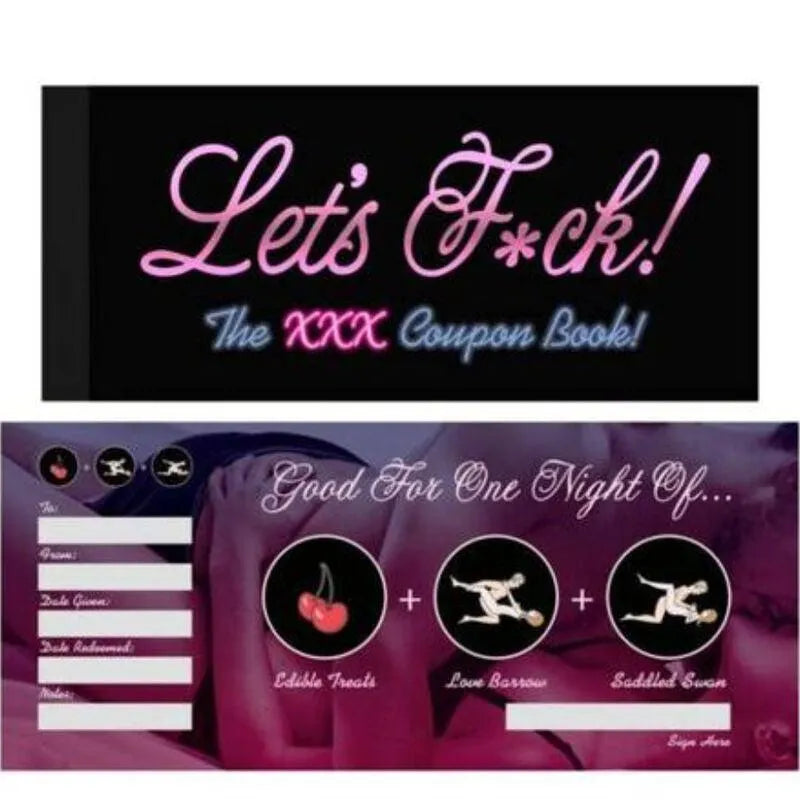 Coupons Romantiques Jeux Pour Couples