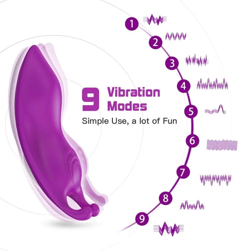 Culotte Vibrante Silicone Étanche Rechargeable