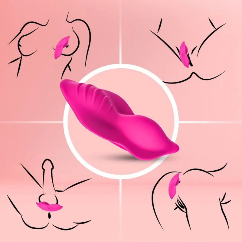 Culotte Vibrante Étanche Silicone Rechargeable