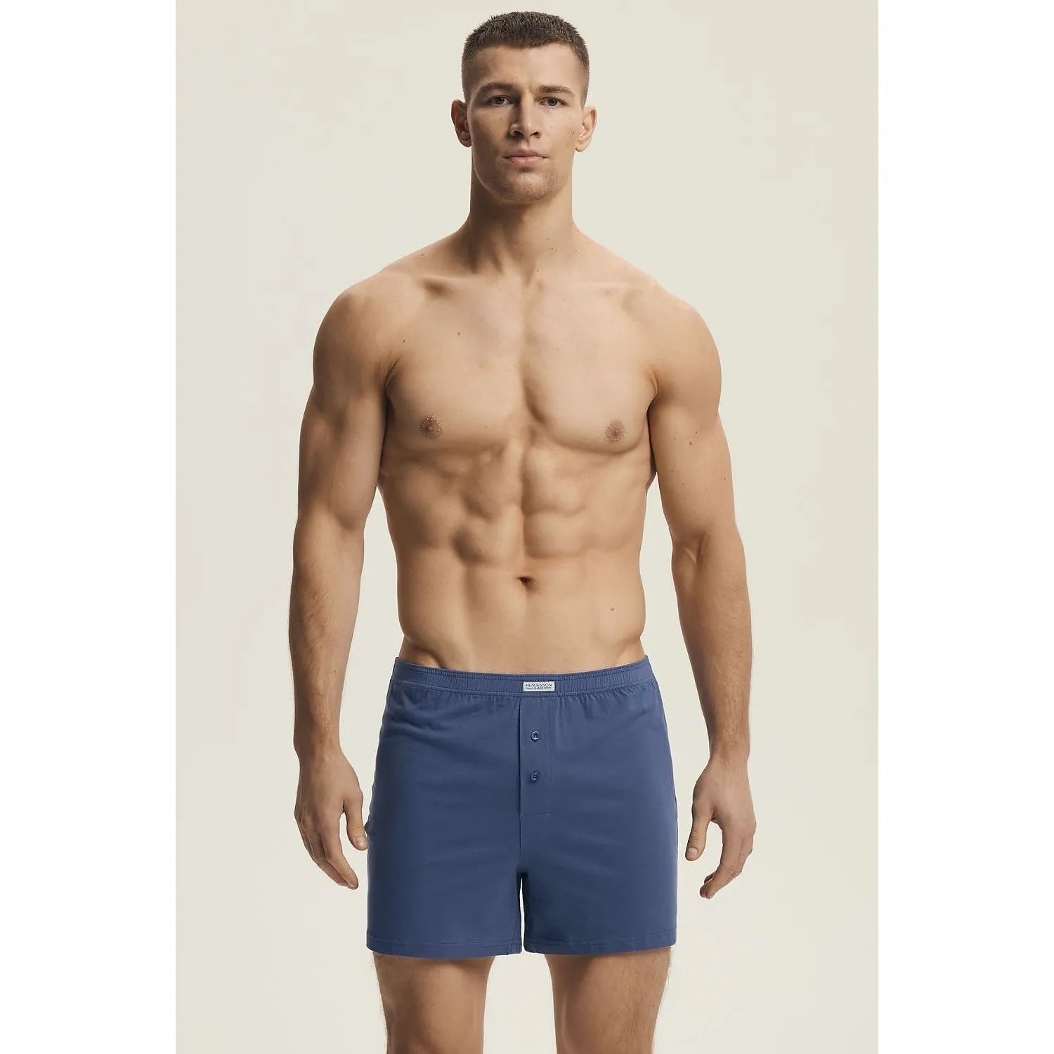 Boxeur hommes model 220968 Henderson confort maximal coupe ample ceinture élastique tissu doux respirant design minimaliste choix idéal quotidien