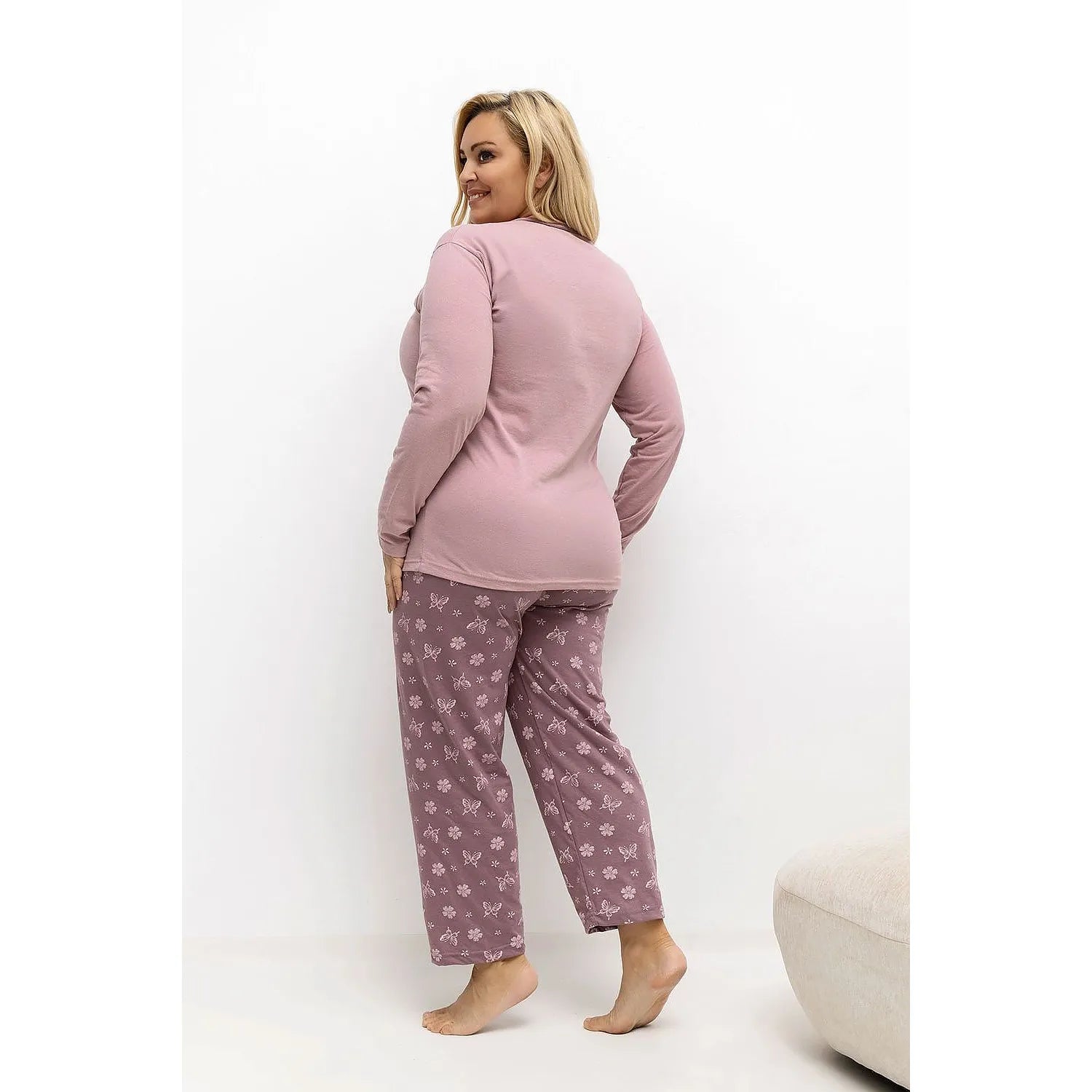  Pyjama Taille Plus model 221186 Forever Pink 