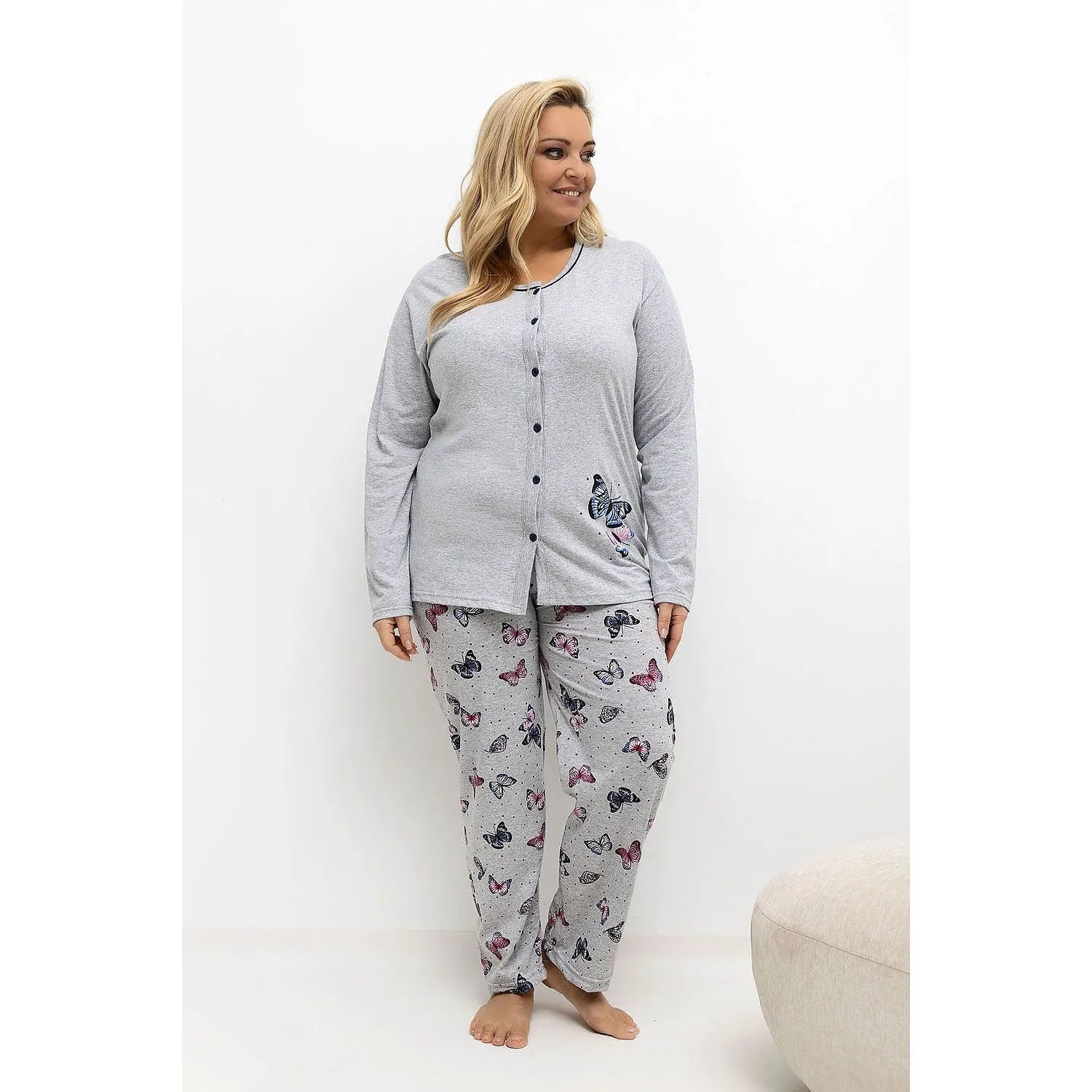  Pyjama Taille Plus model 221199 Forever Pink 