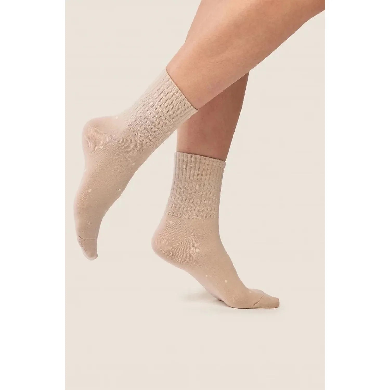 Chaussettes hautes confort coton sans compression élégantes décontractées formelles Gabriella