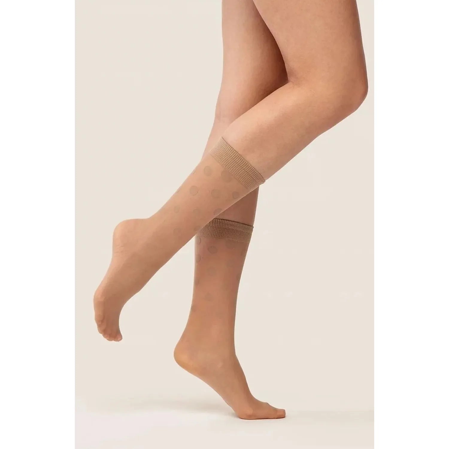 Chaussettes collants à pois élégants Savi 20 deniers confortables mode
