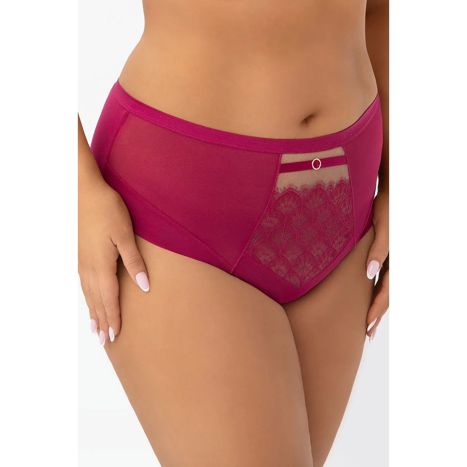Culottes model 227791 Gorsenia Lingerie grande taille élasthanne polyamide confort