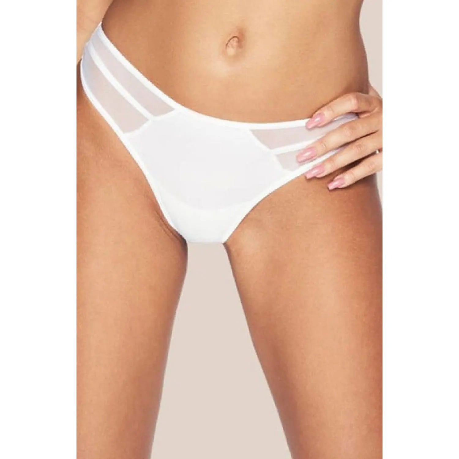 Culottes brésiliennes Kinga taille variée coton élasthanne polyamide