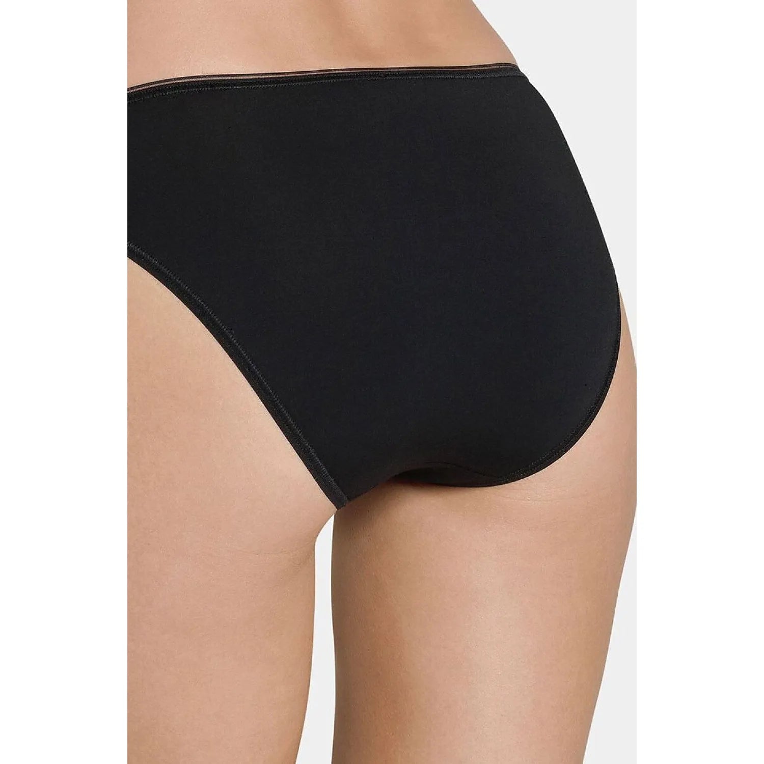 Culotte tai noire Sloggi Feel Sensational en microcoton respirant, coupe élégante et confortable pour femme moderne.