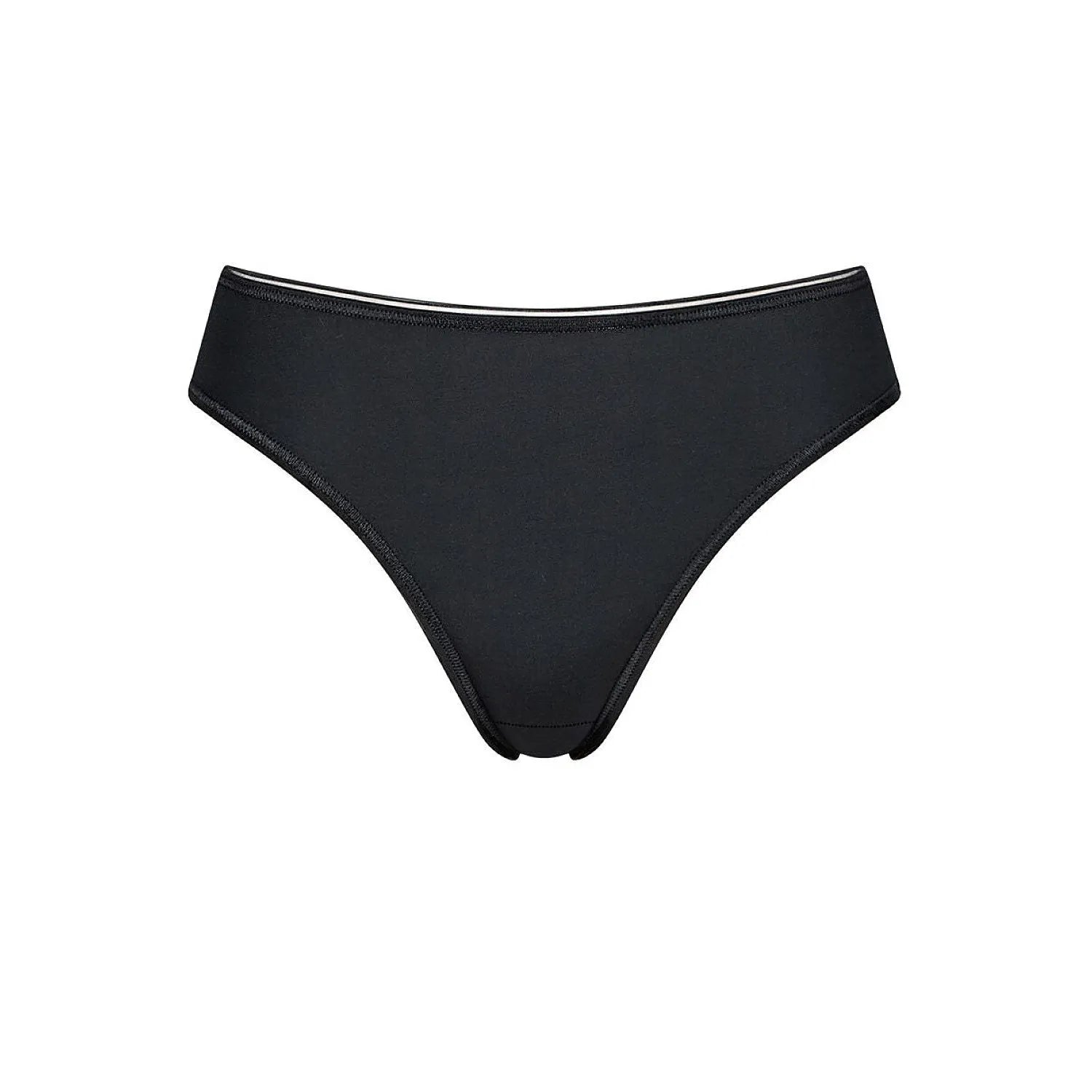 Culotte tai noire Sloggi Feel Sensational en microcoton respirant, design élégant et confortable pour femmes modernes.