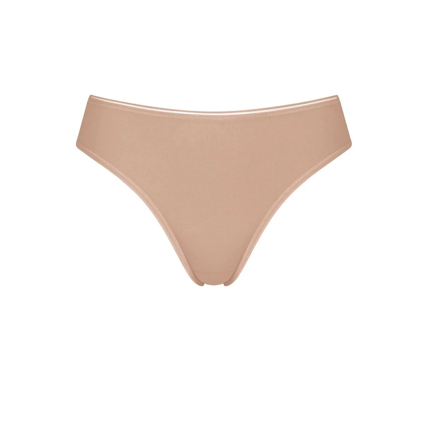 Culotte femme Sloggi Feel Sensational Tai beige, microcoton respirant, coupe tai classique, confort et élégance.