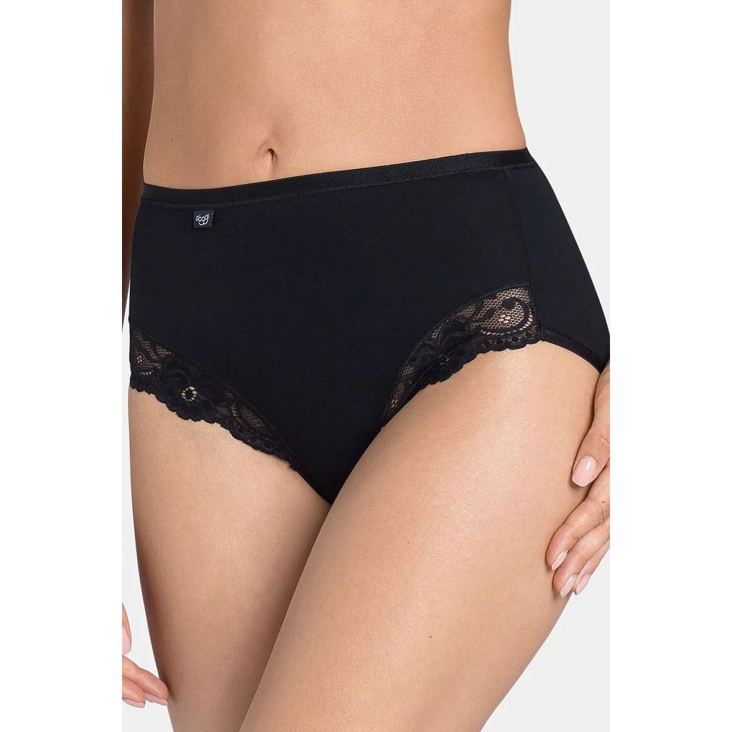 Culottes maxi coton Supima dentelle élégante confort Sloggi Romance