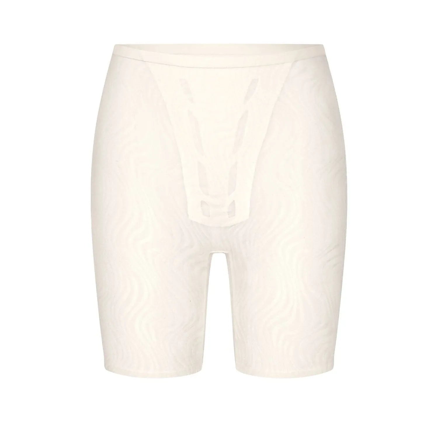 Culottes sculptantes invisibles blanches taille haute, design Shape Smart Ellipse, effet amincissant, confort optimal.