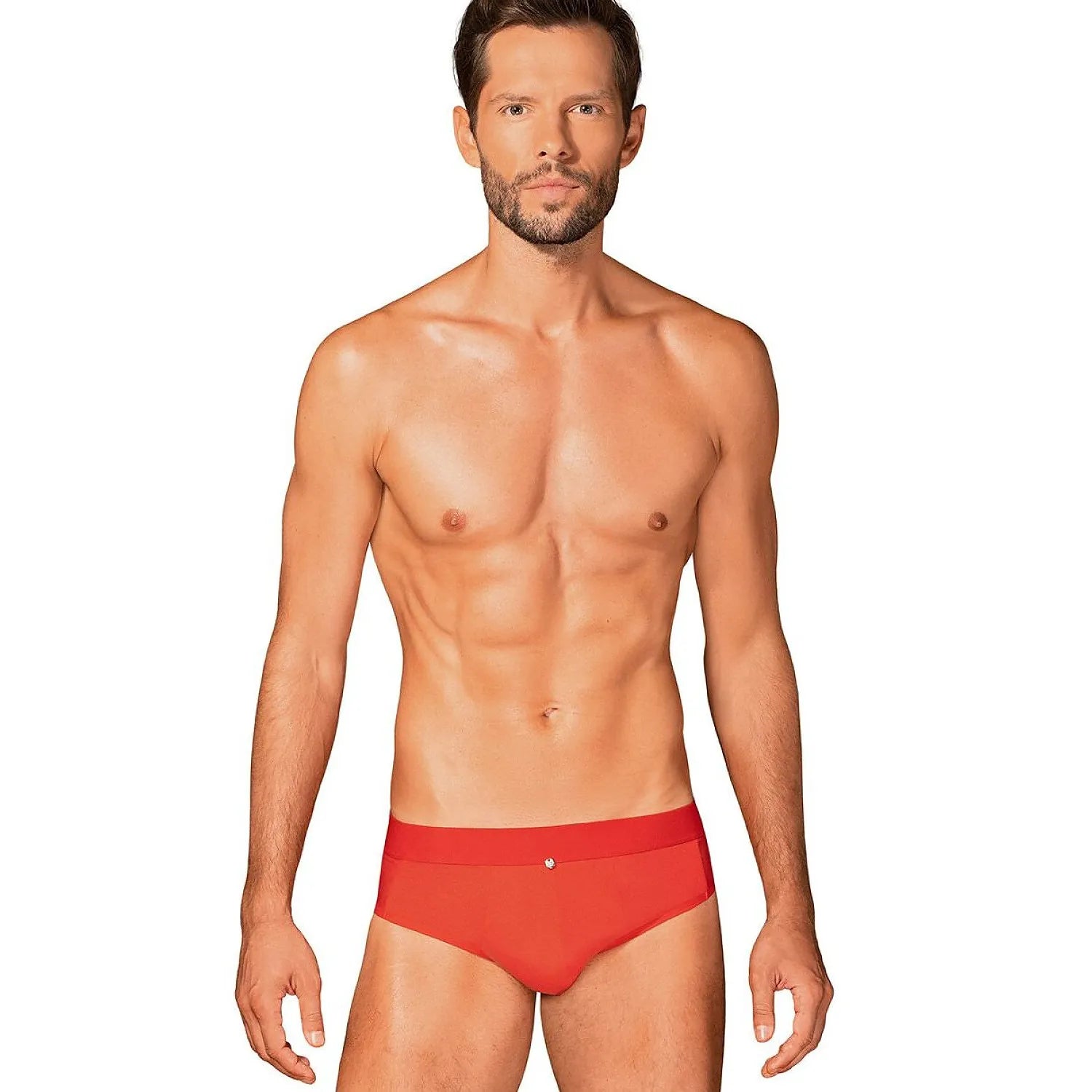 Boxer rouge homme Boldero coupe classique moderne tissu élastique confortable