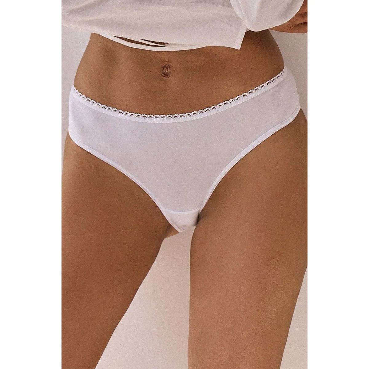 Culottes coton noir dentelle dos confort quotidien femme élégance Pure Promise