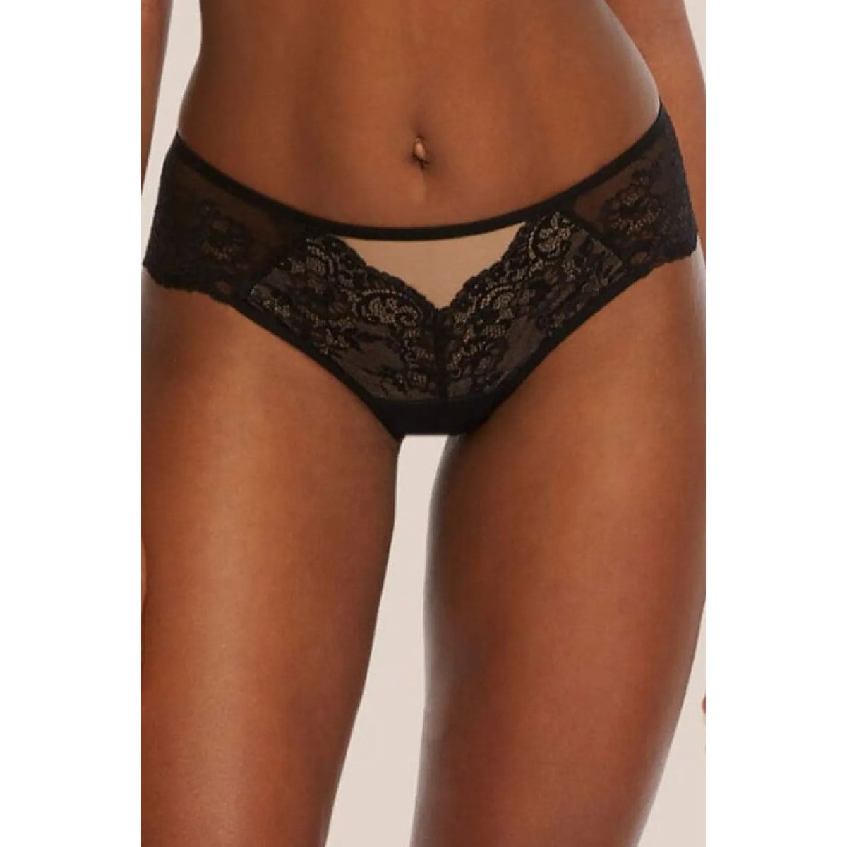 Culottes dentelle noire invisibles sous vêtements tailles XS-3XL Kinga