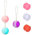 Ensemble De Boules De Geisha En Silicone Interchangeable