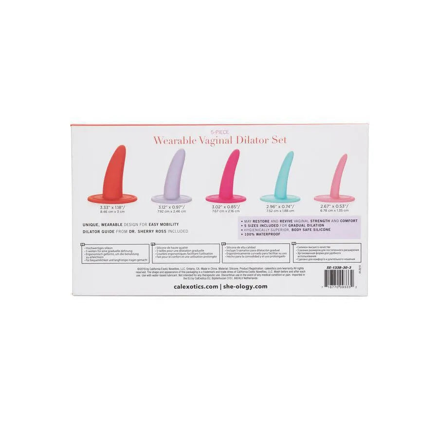Ensemble De Dilatateurs Vaginaux En Silicone Hypoallergénique