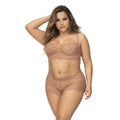 Ensemble Lingerie Grande Taille Dentelle Rouge Mapalé