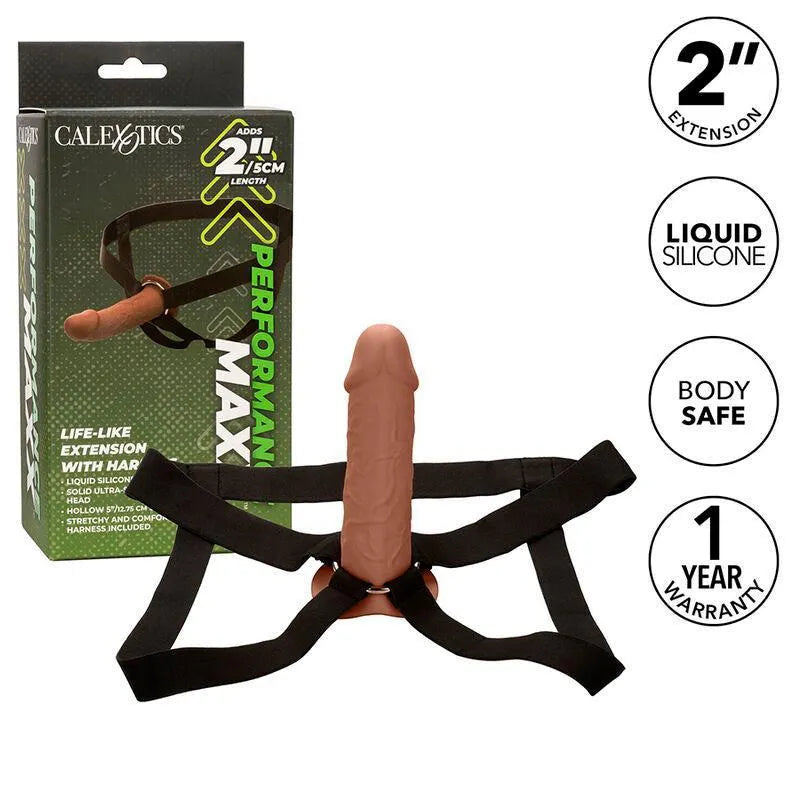 Extension De Harnais Réaliste En Silicone Liquide