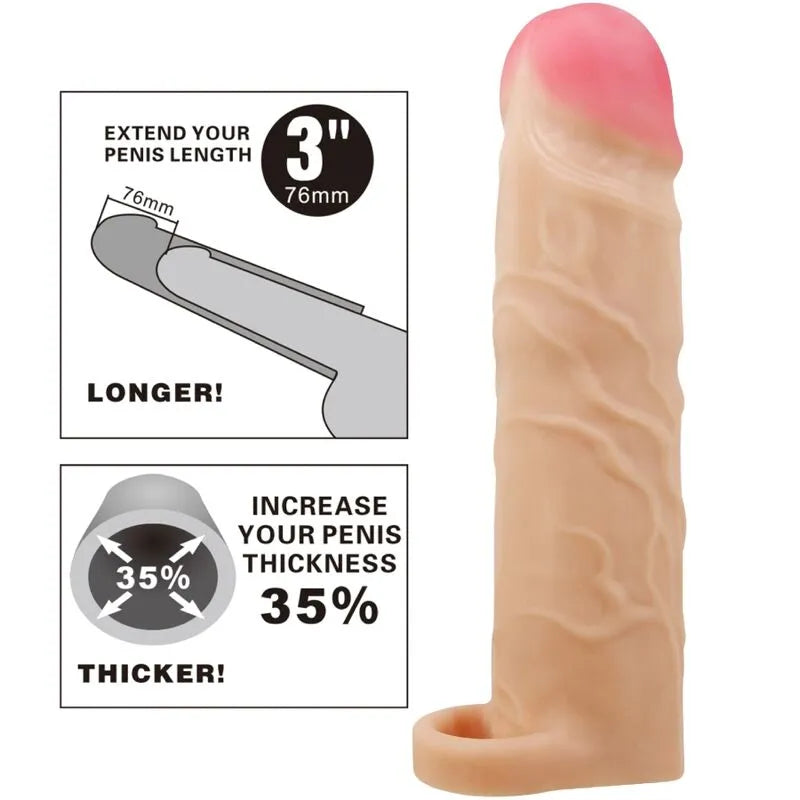 Extension De Pénis En Silicone Réaliste