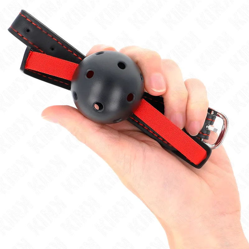 Gag Bdsm Ajustable En Silicone Sécurisé