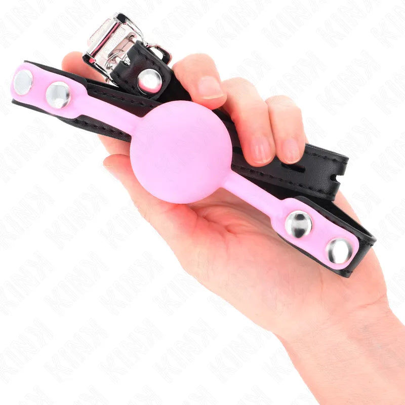 Gag Bdsm En Silicone Ajustable