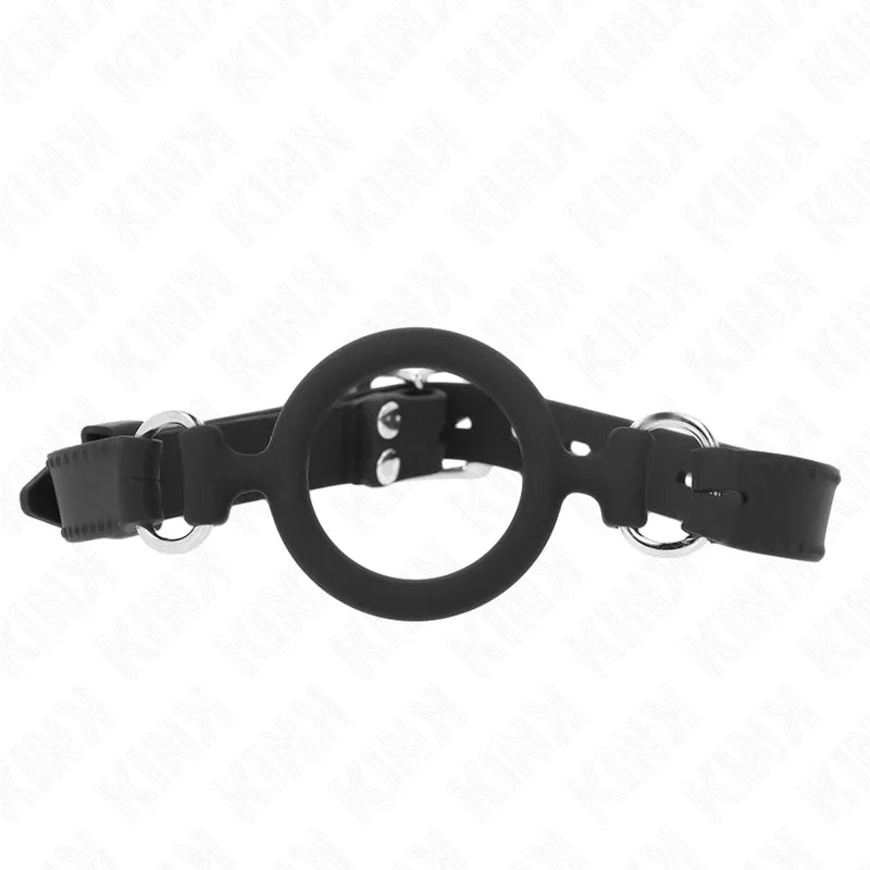 Gag Bdsm En Silicone Ajustable Et Coloré