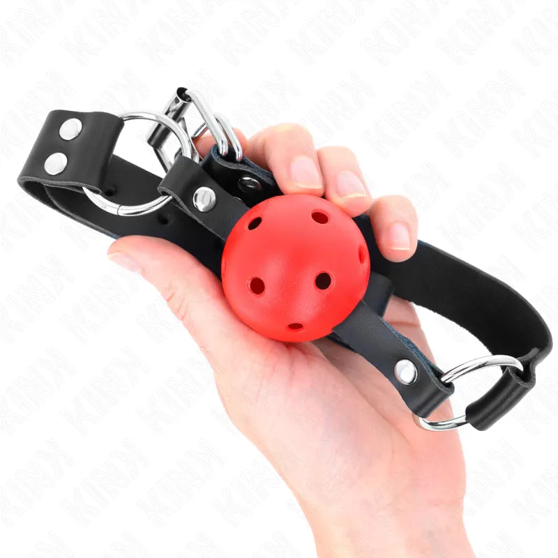 Gag Bdsm En Silicone Pour Soumission