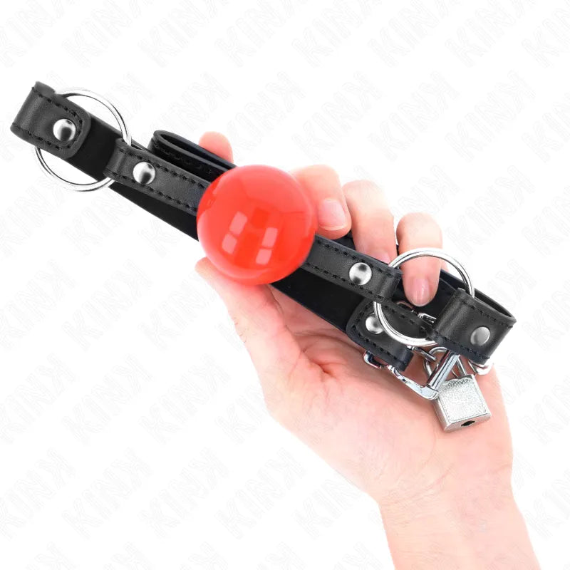 Gag Bdsm Silicone Ajustable Pour Confort