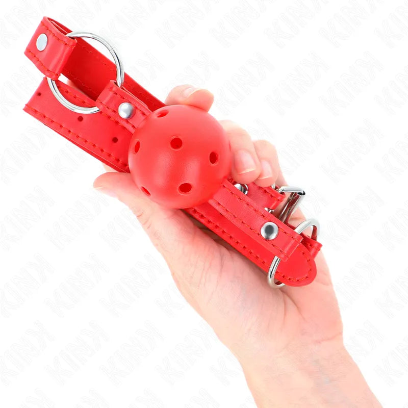 Gag Boule Silicone Bdsm Confortable