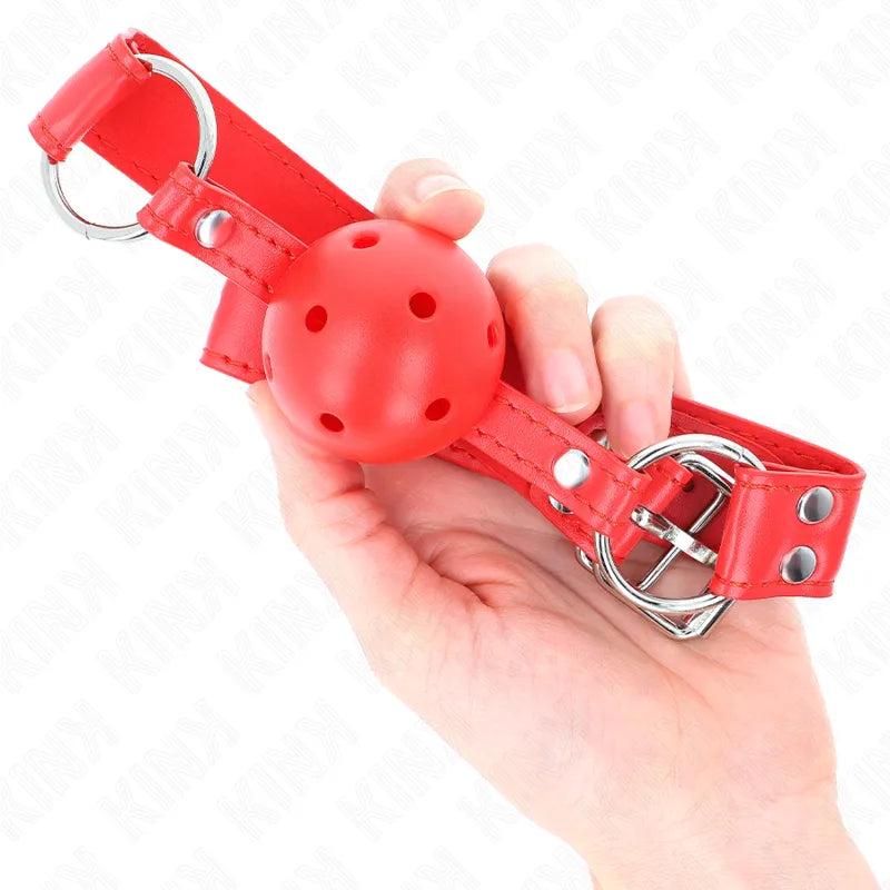 Gag Boule Silicone Confortable Bdsm