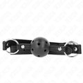 Gag BDSM Silicone Ajustable Confort et Élégance