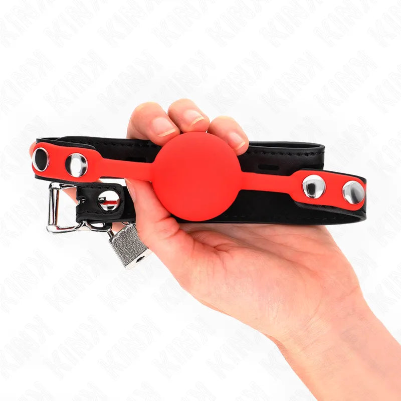 Gags Bdsm En Silicone Ajustables Et Colorés