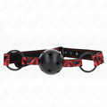 Gag BDSM en Silicone Doux Ajustable Confort Optimal