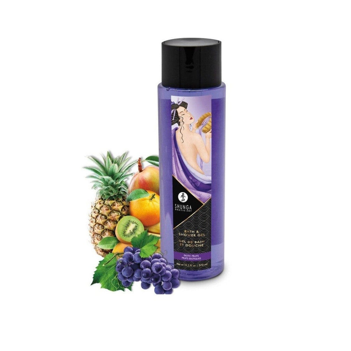 Gel de bain et douche fruits exotiques Shunga 370 ml- CC5221