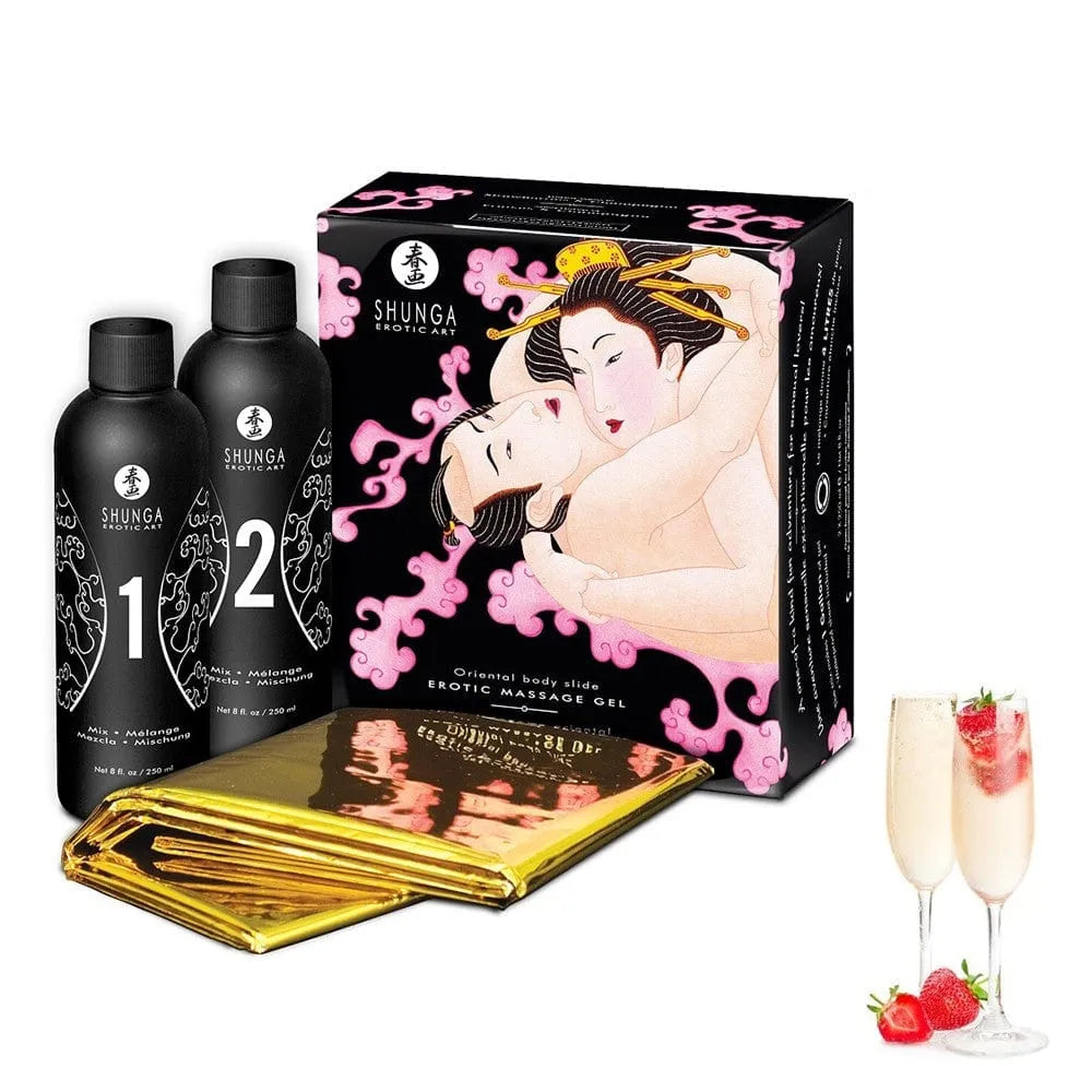 Gelée De Massage Oriental Au Vin Pétillant Fraise