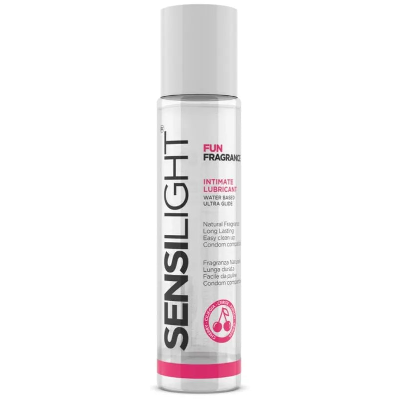 Gel Lubrifiant Aromatisé Cerise Compatible Préservatifs