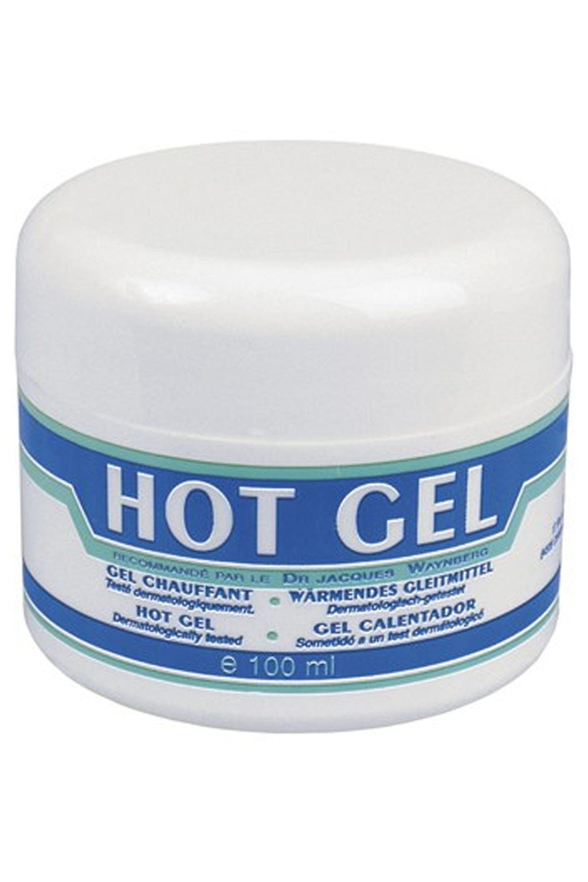 Gel lubrifiant chauffant à base d'eau 100ml - CC810070