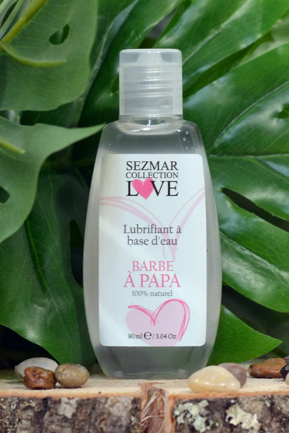 Gel Lubrifiant Naturel À L'Eau Arôme Barbe À Papa