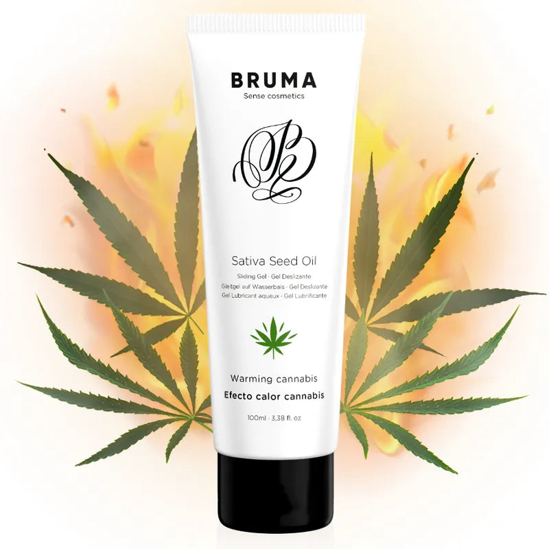 Gel Lubrifiant Thermique Cannabis Bruma 100 Ml