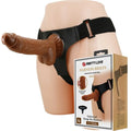 Gode Ceinture Réaliste Marron Clair Étanche
