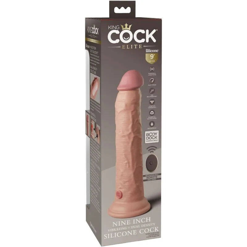 Gode En Silicone Double Densité Vibrant