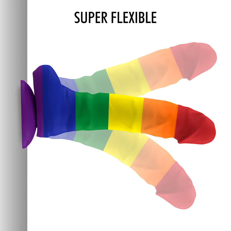 Gode En Silicone Premium Sans Vibration