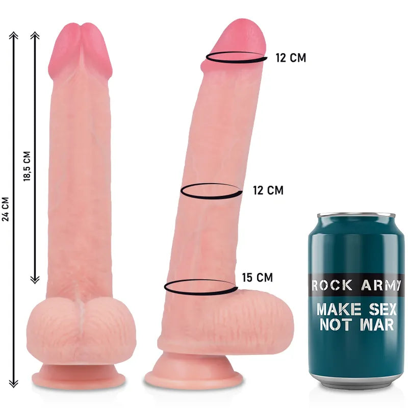 Gode En Silicone Réaliste À Ventouse