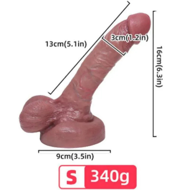 Gode Réaliste En Silicone 13 Cm Armony