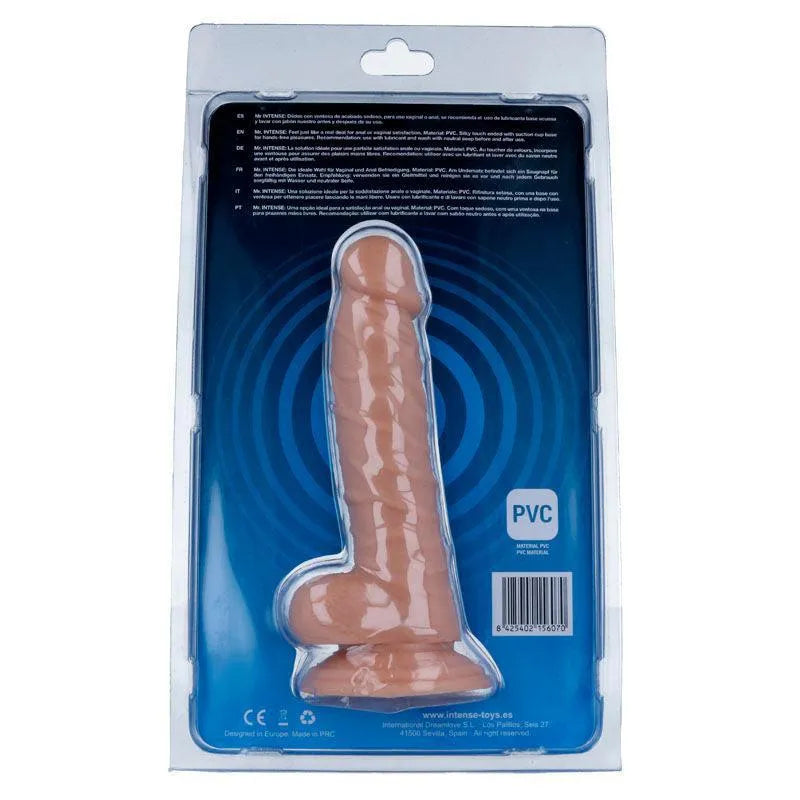 Gode Réaliste Hypoallergénique Ventouse Souple